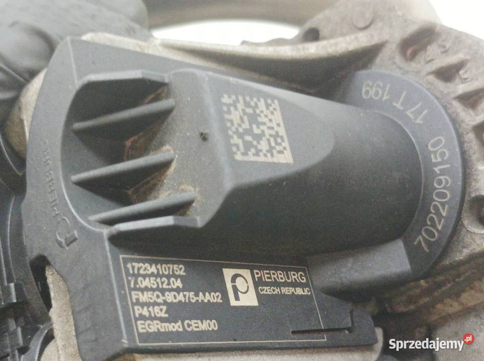 ZAWÓR EGR 15 TDCI ECOBLUE Ford Transit Connect