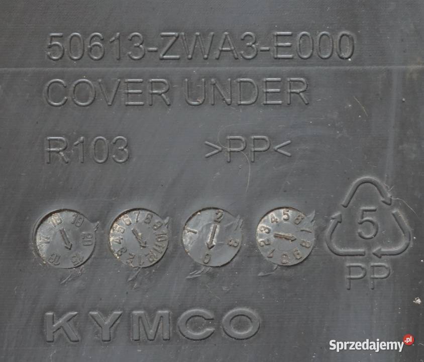PŁUG OSŁONA OWIEWKA KYMCO 5613ZWA3E000 Turek