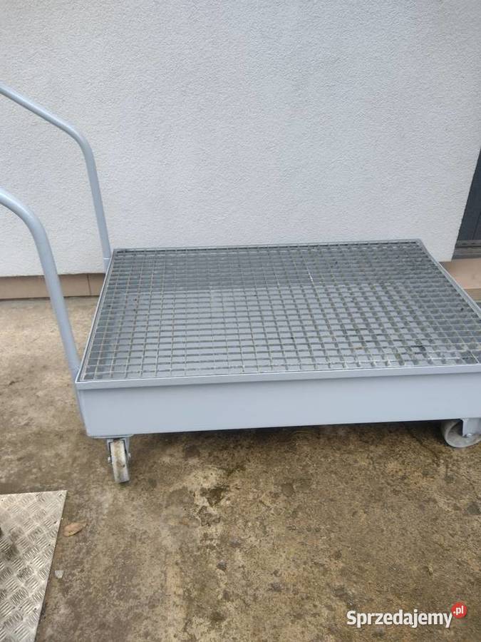 Stalowamobilna wanna ociekowa