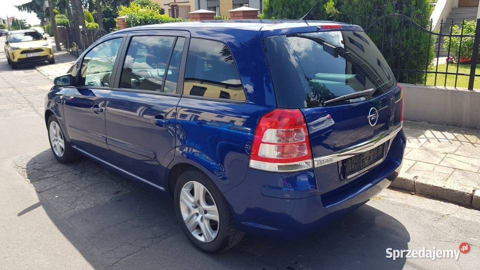 Opel Zafira 16 16v Bezwypadek serwisowany 110KM wielkopolskie Kalisz