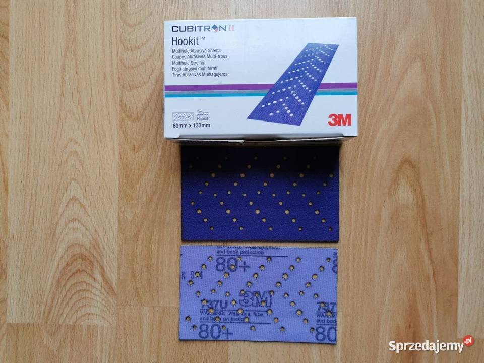 3M Wielootworowe arkusze ścierne 80 x 133 80 Gorzów Wielkopolski