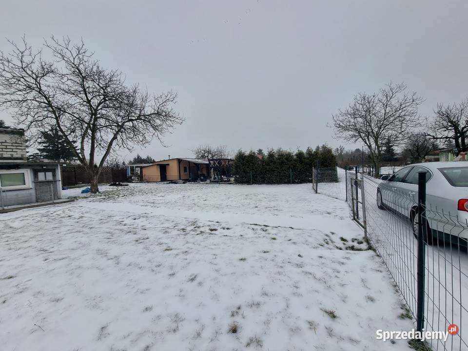 Działka ROD Piechcin woda prąd