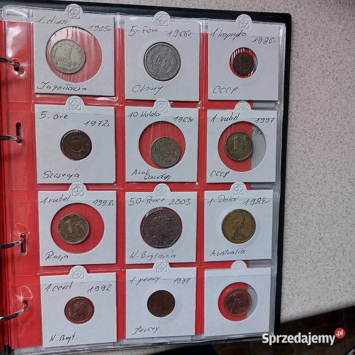 Monety zagraniczne również posiadam polskie
