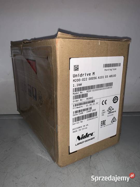 Nidec Unidrive M200022 00056 A101 03 AB100 Pozostałe Warszawa