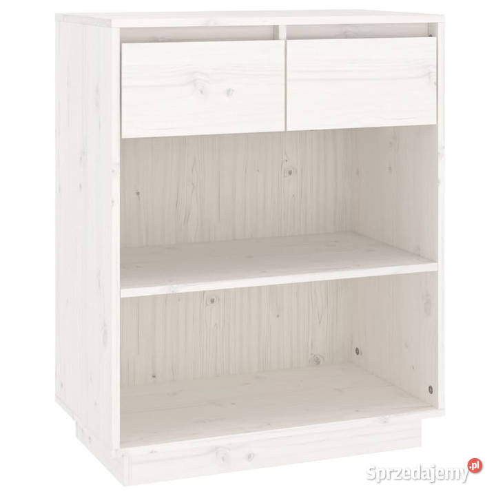 Szafka biała 60x34x75 lite drewno sosnowe Warszawa