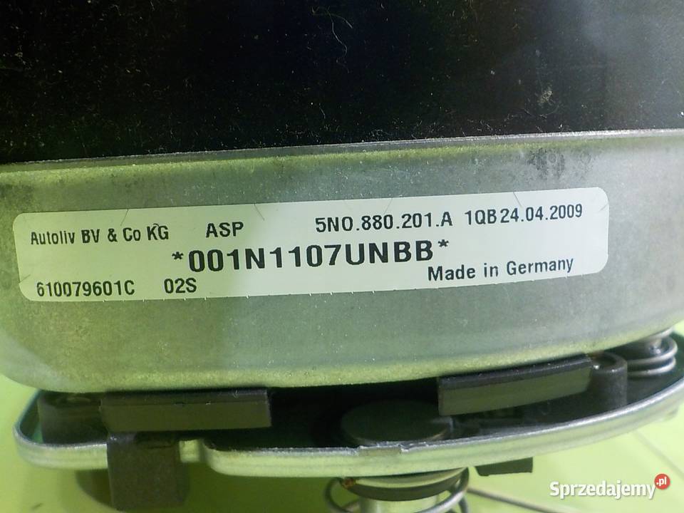 VW TIGUAN I 20 TDI AUT 09r 5D AIRBAG poduszka