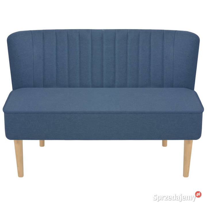 Sofa 117x555x77 niebieski materiał WM244072 Warszawa
