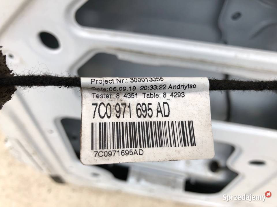 DRZWI TYLNE LEWE MAN TGE Bus podkarpackie