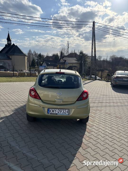 Opel Corsa 12 Benzyna małopolskie Myślenice