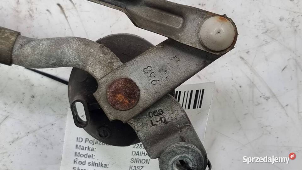 MECHANIZM WYCIERACZEK PRZÓD DAIHATSU SIRION Lipno sprzedam