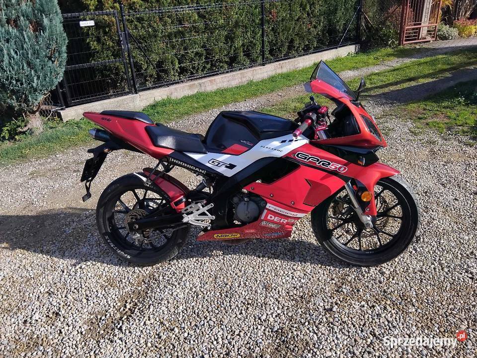 Sportowy motorower Derbi Gpr aktualne małopolskie sprzedam