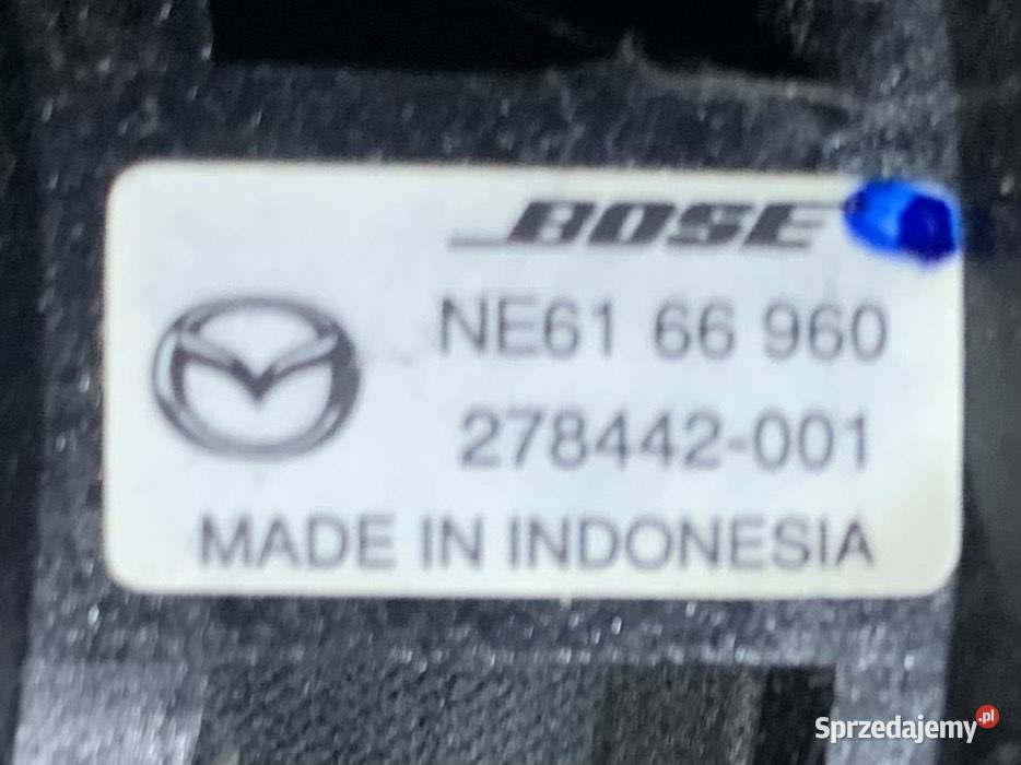 NE6166960 głośnik kokpitu bose mazda 6 II gh zachodniopomorskie Szczecin