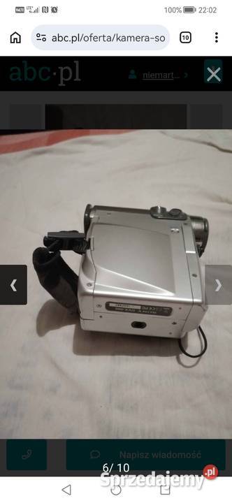 Mini kamerka cyfrowa SONY mazowieckie