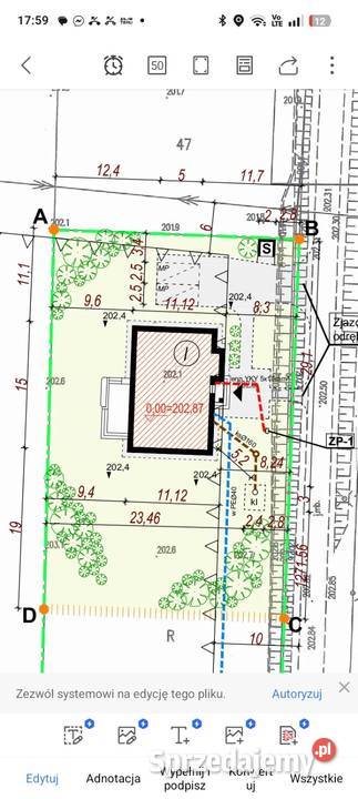 Budynek mieszkalny 124m2 Stan surowy zamknięty