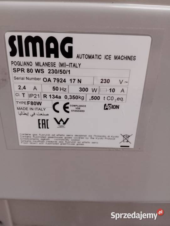 Łuskarka Simag SPR80 WS Wrocław