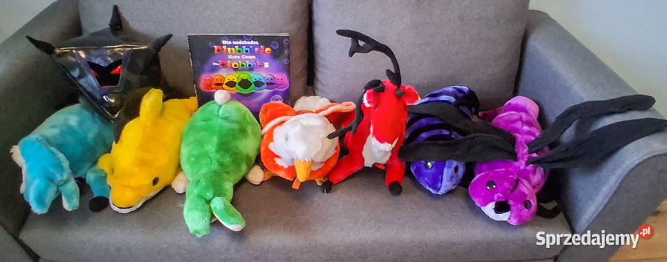Zestaw transformujących się pluszaków Blubbisie Częstochowa sprzedam