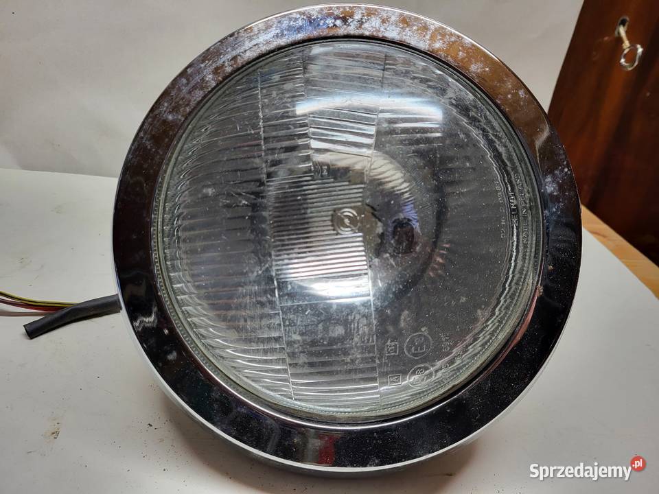 Syrena Nysa lampa przednia kompletna reflektor osobowe Lampy przednie wielkopolskie Chodzież