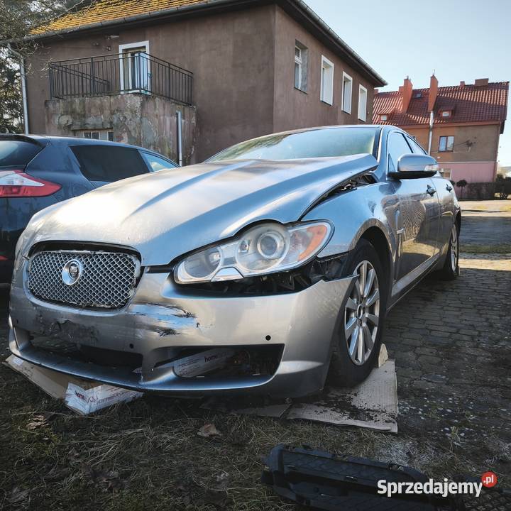 Jaguar XF 30 benzynagaz 175kw uszkodzony przód gniazdo AUX XF Jastrowie
