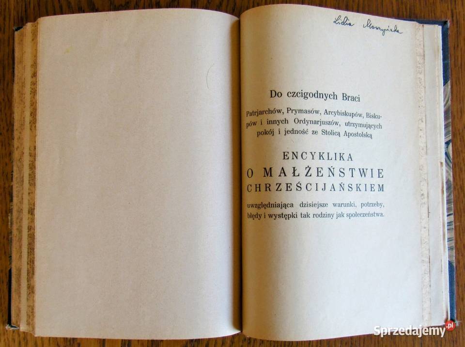 KLOCEK trzy książki religijne z lat dwudziestych lubelskie Bychawka Trzecia