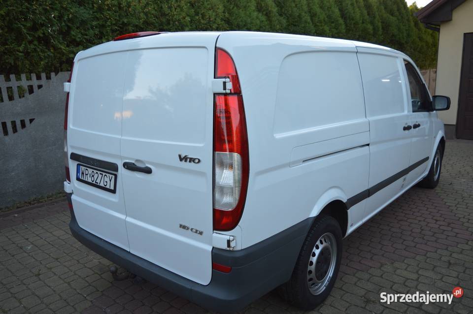 Mercedes Vito Long 2011r 22 CDI 160 Super Stan Napęd tylna oś Radom