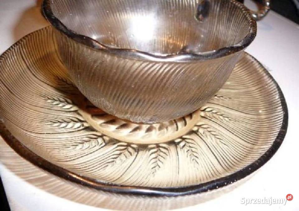 filiżanki serwis 6 podstawki 6 kłosy Wrocław