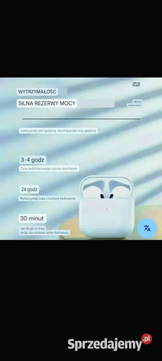 Słuchawki douszne bezprzewodowe wielkopolskie Parzynów