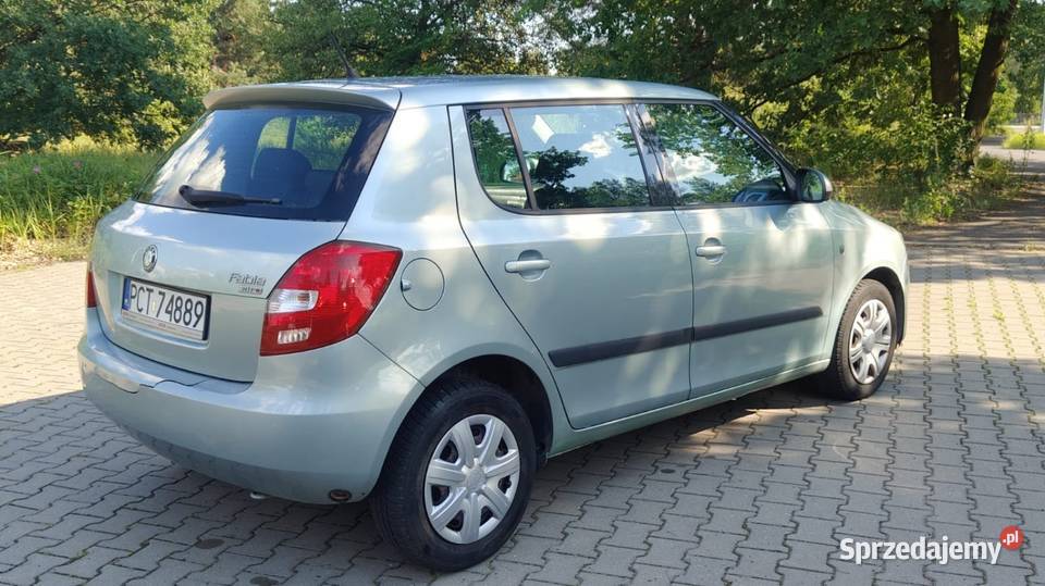 Skoda Fabia 12 benzyna 2009r kujawsko-pomorskie Toruń