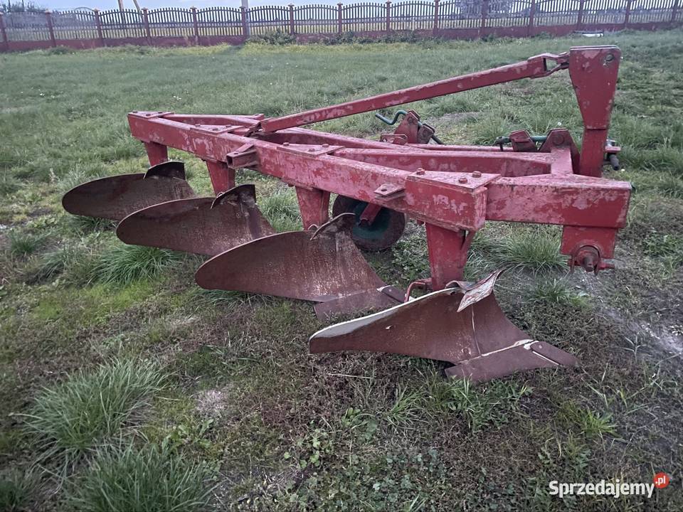 Pług zagonowy 4 skibowy nieuszkodzony Głowno