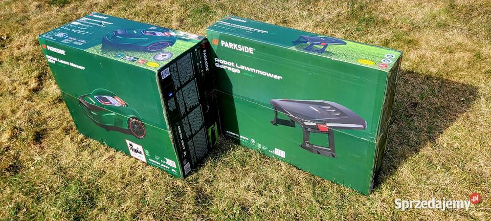 Nowa kosiarka robot Parkside PMRDA 20Li B2 garaż dolnośląskie Wrocław sprzedam