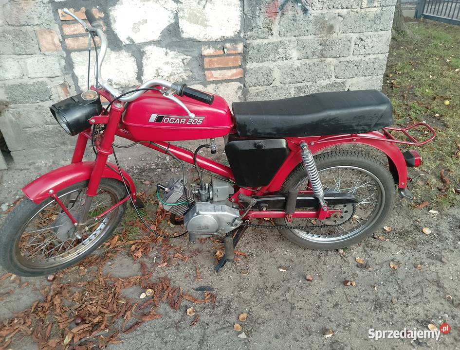 Ogar 205 Romet bez dokumentów rej na zabytek Drożki