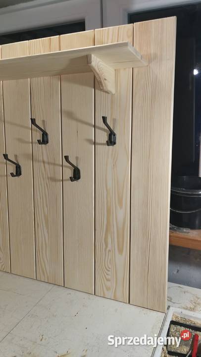 Wieszak drewniany wieszak wiszący garderoba Radków