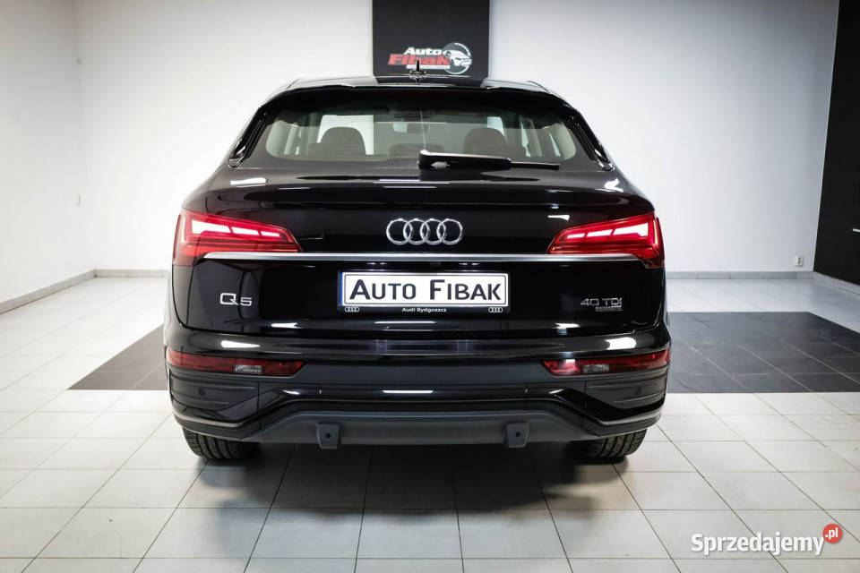 Audi Q5 Sportback STronicSalon PolskaVirtual kurtyny powietrzne