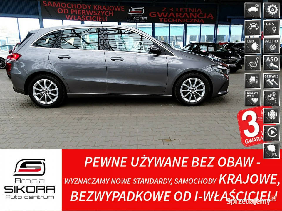Mercedes B 180 AUTOMAT LedSkóraNAVIKamera Mysłowice
