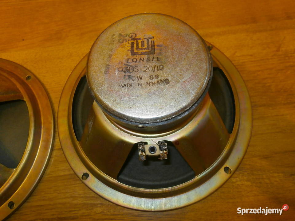 Głośniki TONSIL GDS 2010 8ohm sprawne 2 NAPRAWA łódzkie Łódź