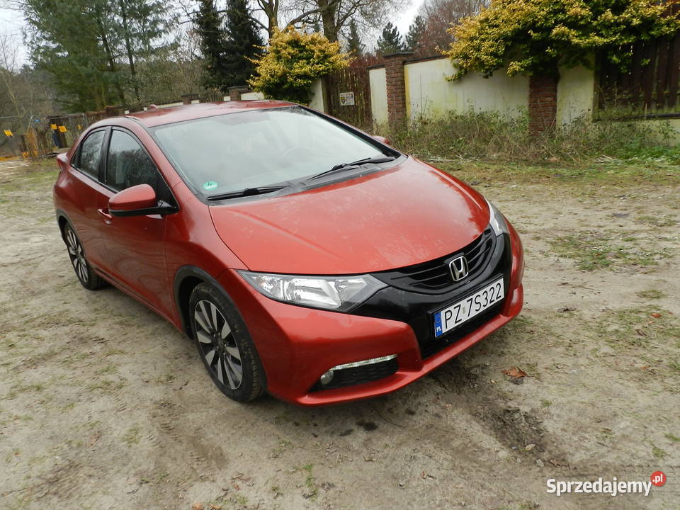 Honda Civic IX śliczna zadbana 18 AUTOMAT poduszka powietrzna Puszczykowo