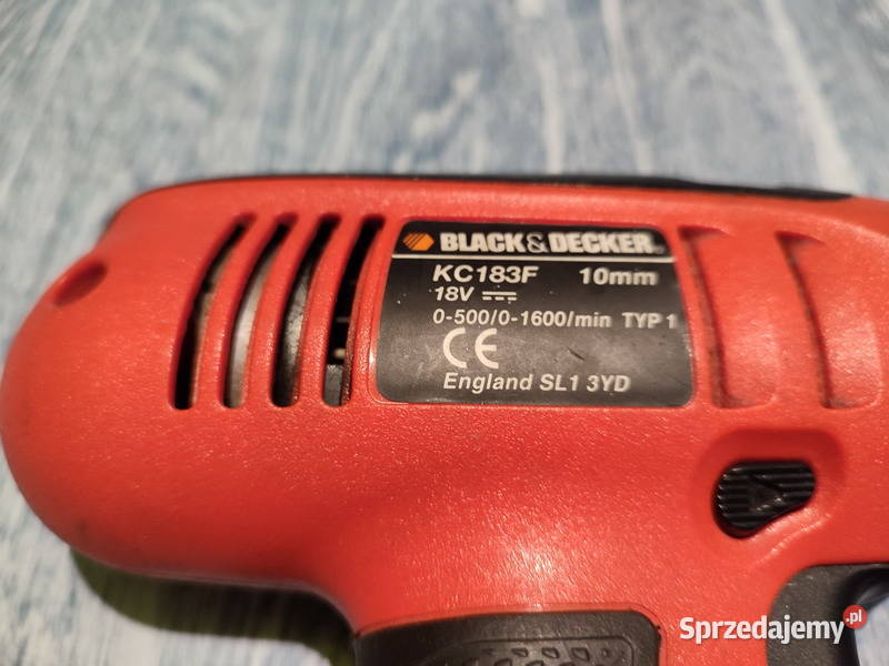 Wkrętarka BlackDecker KC193F 18V Nowy Sącz