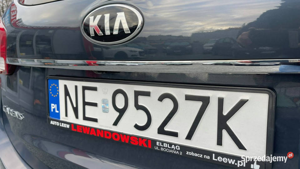 Kia Carens Moc 141 Automat Navi Kamera Cofania automatyczna Elbląg