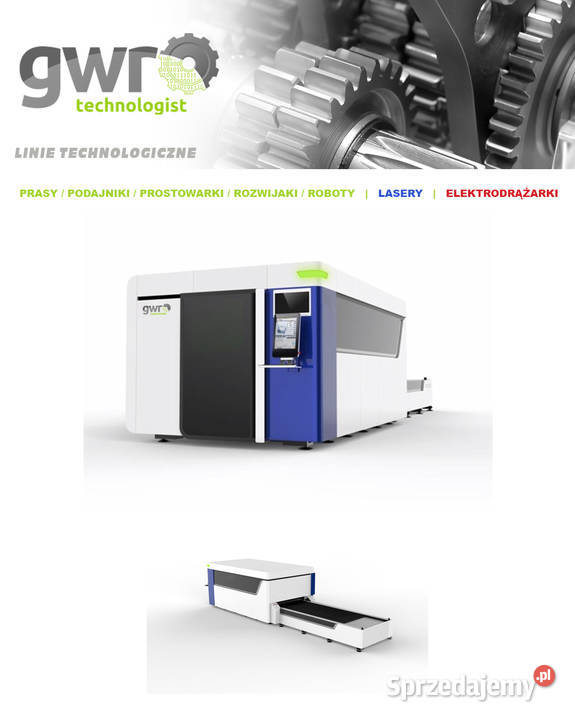 FIBER Laser do wycinania blachy 2000w Rzeszotary