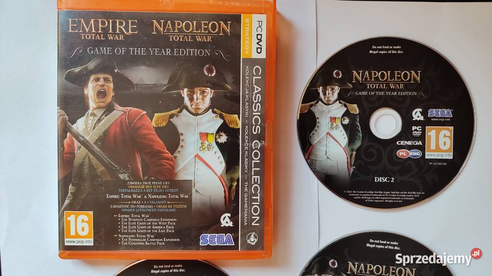 Gra EmpireTotal War Napoleon Game of the Year pomorskie Gdańsk