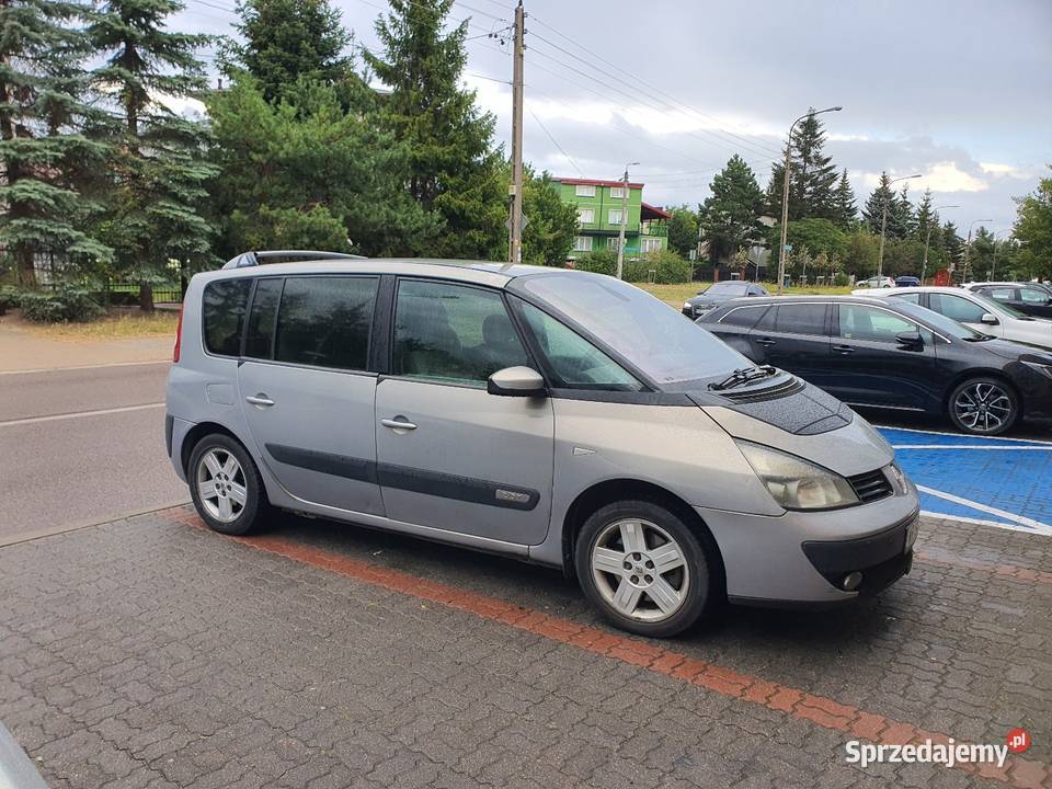 Renault espace 20T z LPG manual szary Białystok