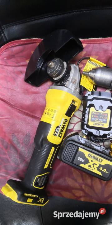 DeWalt DCG405 DCD796 ładowarka i akumulator 4AH Szlifierki kątowe Hrubieszów