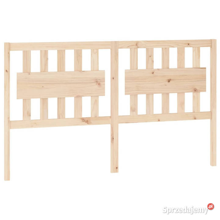 Wezgłowie łóżka 1655x4x100 lite drewno sosnowe Warszawa