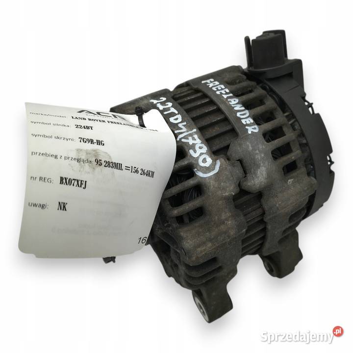 ALTERNATOR Land Rover Freelander II 22 TD4 150A lubelskie Chełm