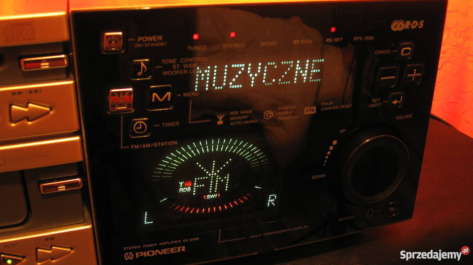 PIONEER sxq180pdcq180 WIEŻA wzmacniacz Elektronika Świebodzice