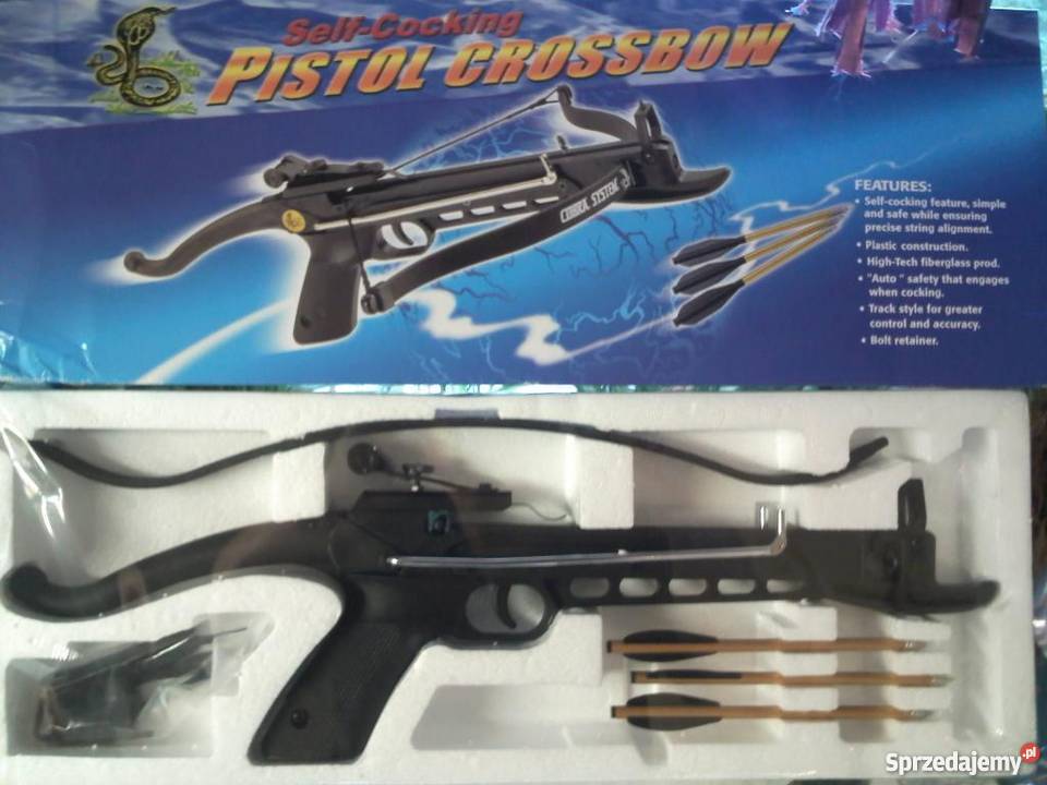 kusza cobra naciąg 5080lb3trzy rodzaje Sporty strzeleckie i myślistwo Warszawa