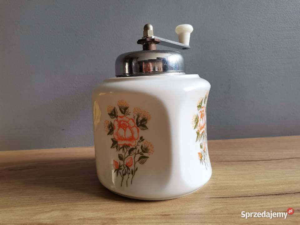 Stary porcelanowy młynek porcelana Ćmielów Siemianowice Śląskie