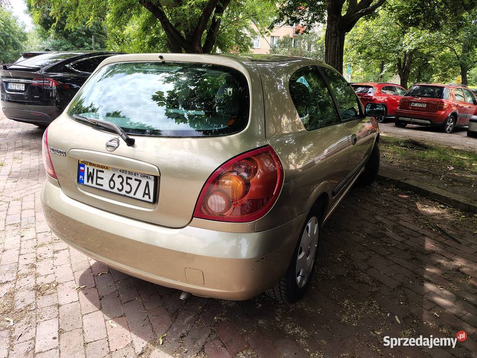 Nissan Almera VISIA 15 Benzyna Salon Polska nieuszkodzony Motoryzacja Warszawa