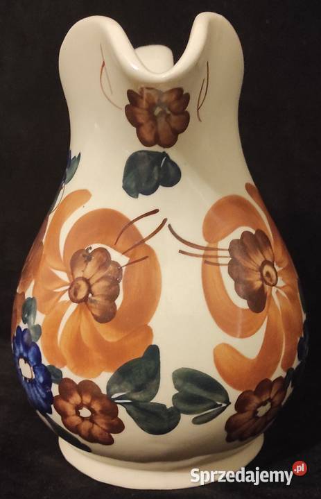 Unikat Fajans styl Włocławek dzban dzbanek 20 Warszawa sprzedam