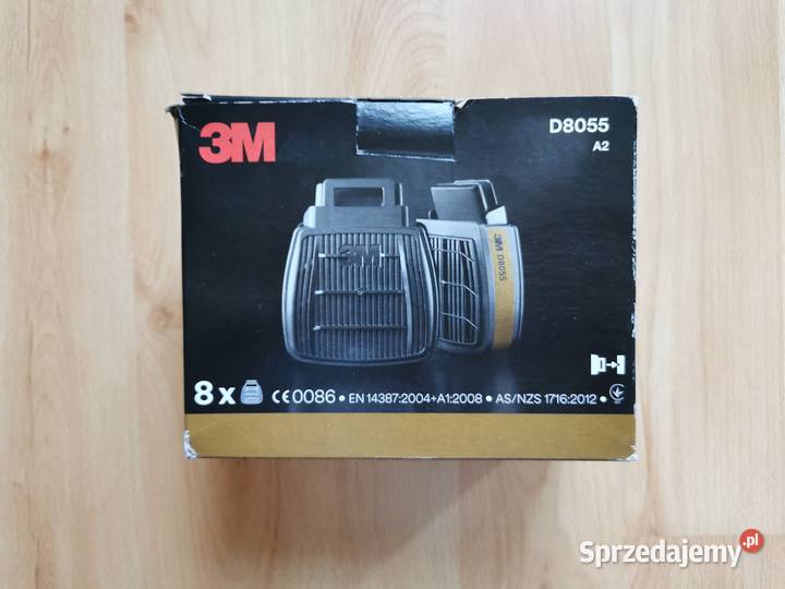 3M Pochłaniacz Secure Click A2 dwie sztuki D8055 Gorzów Wielkopolski sprzedam