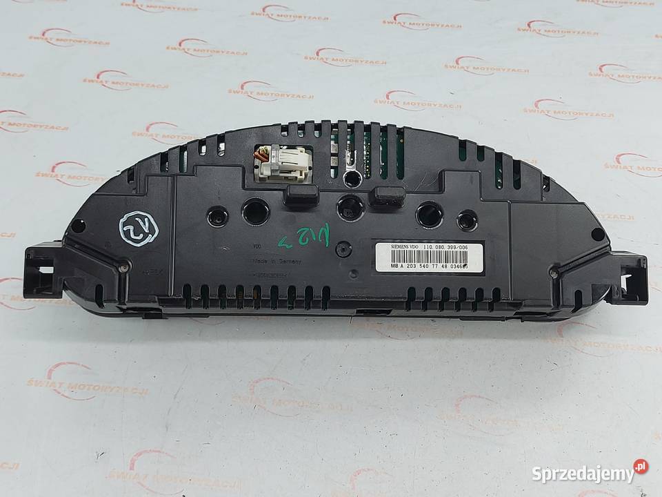 MERCEDES CLC 18 KOMPRESSOR 10r licznik zegary